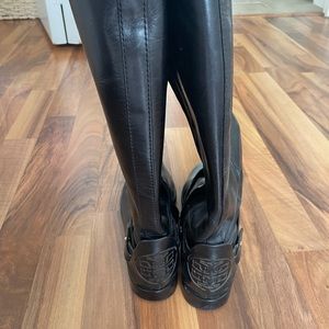 Tory Burch Black Leather Boots
